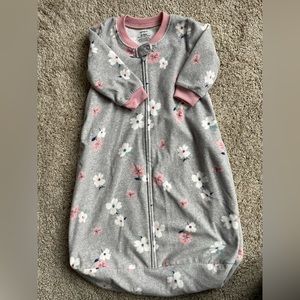 Carters brand size 6-9 month soft fleece sleep sack